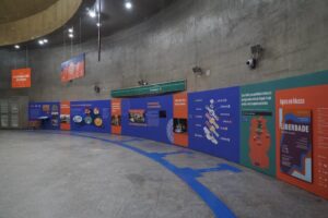 Museu do Ipiranga faz exposição no Metrô Alto do Ipiranga