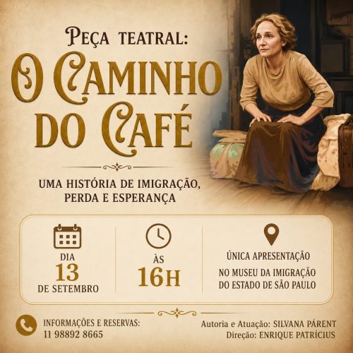 O Caminho do Café” leva ao Museu da Imigração uma história de travessia, memória e esperança
