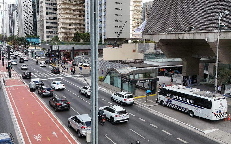 Roubos caem 58,33% na Av. Paulista com reforço da GCM e uso do Smart Sampa